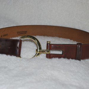 Brighton Brown Leather Belt